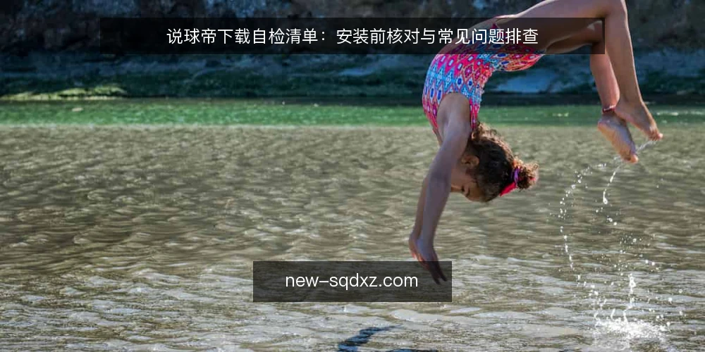 说球帝下载自检清单:安装前核对与常见问题排查 — 信号观察:哪些情况说明下载源或安装有问题 配图