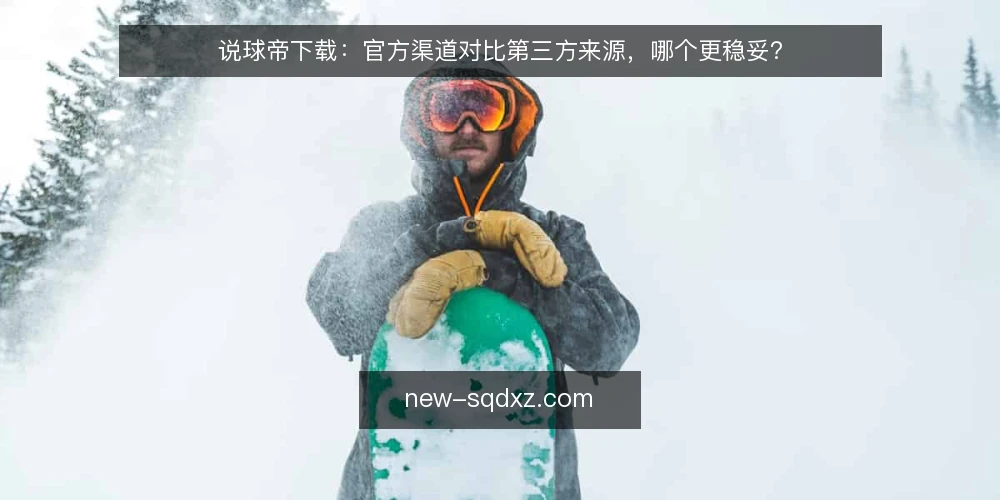 说球帝下载:官方渠道对比第三方来源,哪个更稳妥? — 先定标准:说球帝下载的渠道对比维度 配图